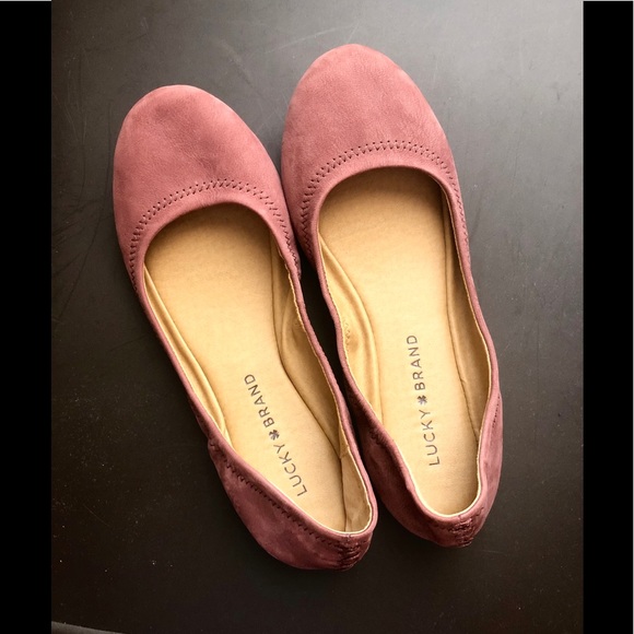 Lucky Brand Shoes - Lucky Brand Emmie Suede Ballet Flat